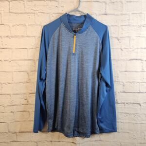 Under Armour Pullover Mens XL Blue Golf Tech 2.0 1/4 Zip Lightweight